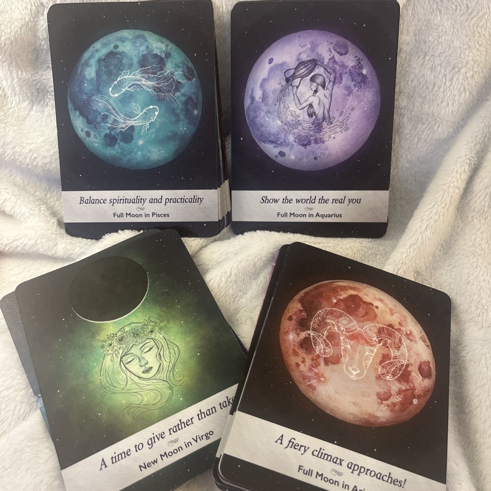 Moonology Oracle Cards : A 44-Card Moon Astrology Oracle Deck and Guidebook... - Picture 6 of 7